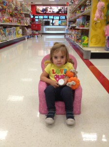 Oh, you want me to get out of this chair? Hilarious, lady. It's not gonna happen.